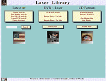 Tablet Screenshot of laserlibrary.com